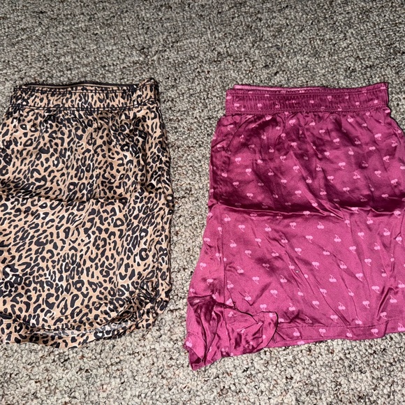 Pink Victoria Secret PJ Shorts - Picture 1 of 2
